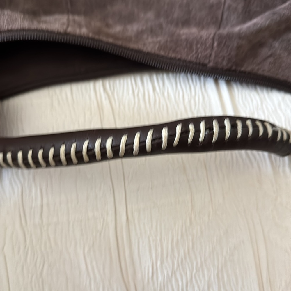 Wilson Brown studio pelle Suede Hobo Bag - Picture 5 of 7